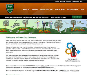 Sales Tax Defense